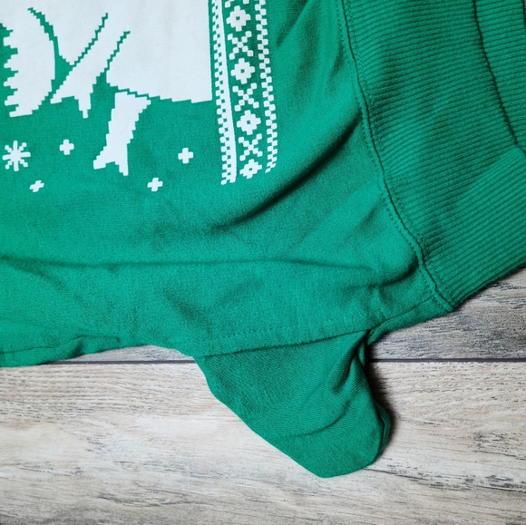 Christmas Dinosaur Sweatshirt | Ugly Sweater - Picture 8 of 9
